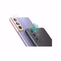 گلس لنز دوربین نیلکین گوشی سامسونگ Galaxy S21 5G مدل Invisifilm – پک دوتایی