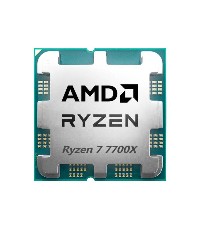 پردازنده CPU ای ام دی بدون باکس مدل Ryzen™ 7 7700X فرکانس 4.5 گیگاهرتز