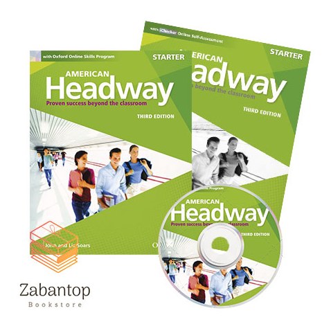 کتاب امریکن هدوی استارتر American Headway Starter 3rd