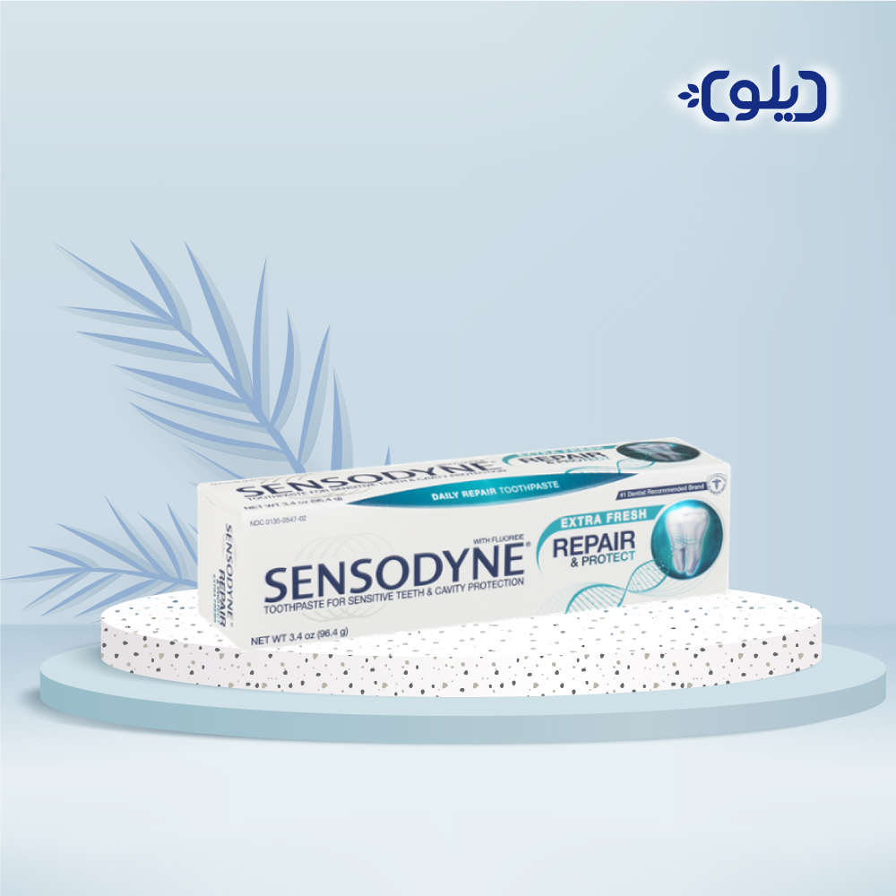 خمیردندان ضد حساسیت سنسوداین Repair &amp; Protect