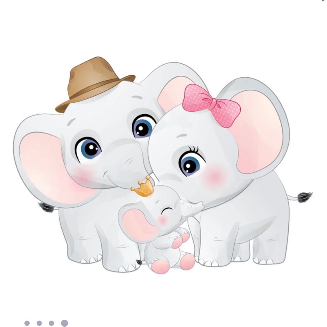 استیکر دیواری فیل02