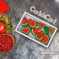 پک کوکی هندوانه ای کوکیکول ویژه شب یلدا (بسته 8 عددی)