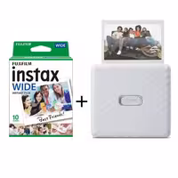 چاپگر عکس فوجی فیلم لینک واید   فیلم 10 تایی FUJIFILM INSTAX Link Wide White