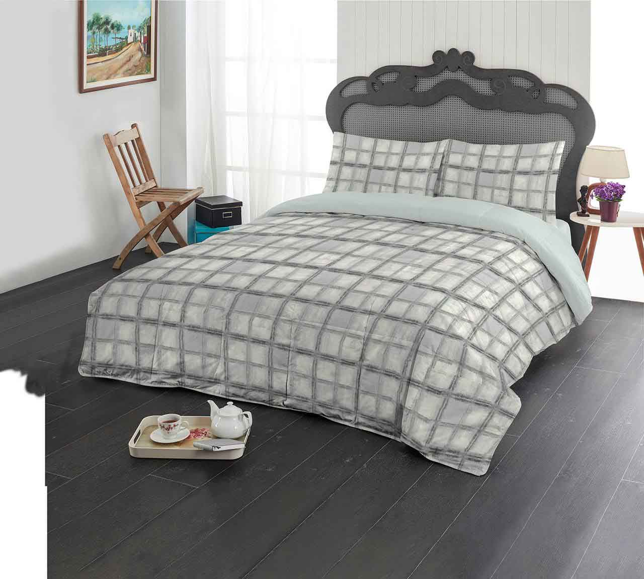 روتختی یک نفره آلوئه ورا لومانا 4تکه طرح HAIKA