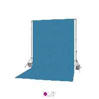 فون عکاسی مخمل آبی روشن 3*2 کد 14