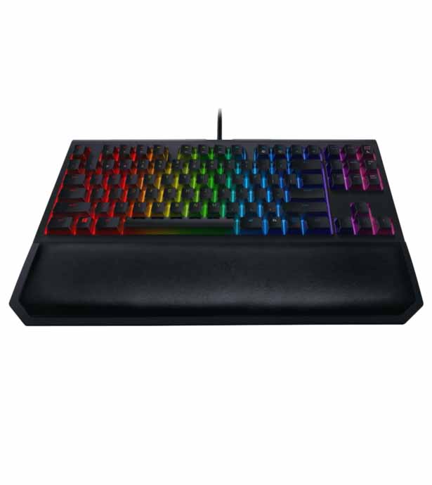 خرید کیبورد بازی ریزر Keyboard Razer Blackwidow Tournament Edition Chroma V2 Orange Switch با بهترین قیمت