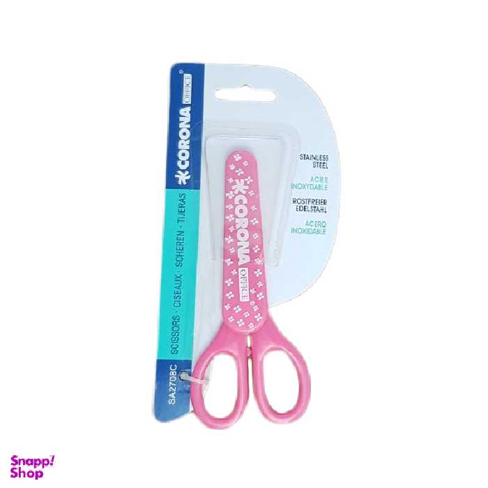 قیچی کاغذ کرونا غلاف دار کد 0081