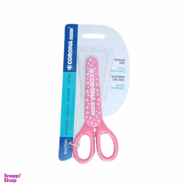 قیچی کاغذ کرونا غلاف دار کد 0081