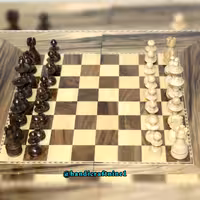 مهره شطرنج چوبی شماره 2