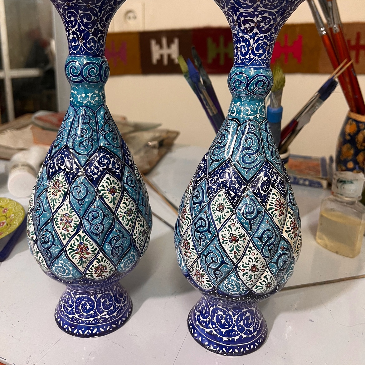 جفت گلدان 25 سانتی 