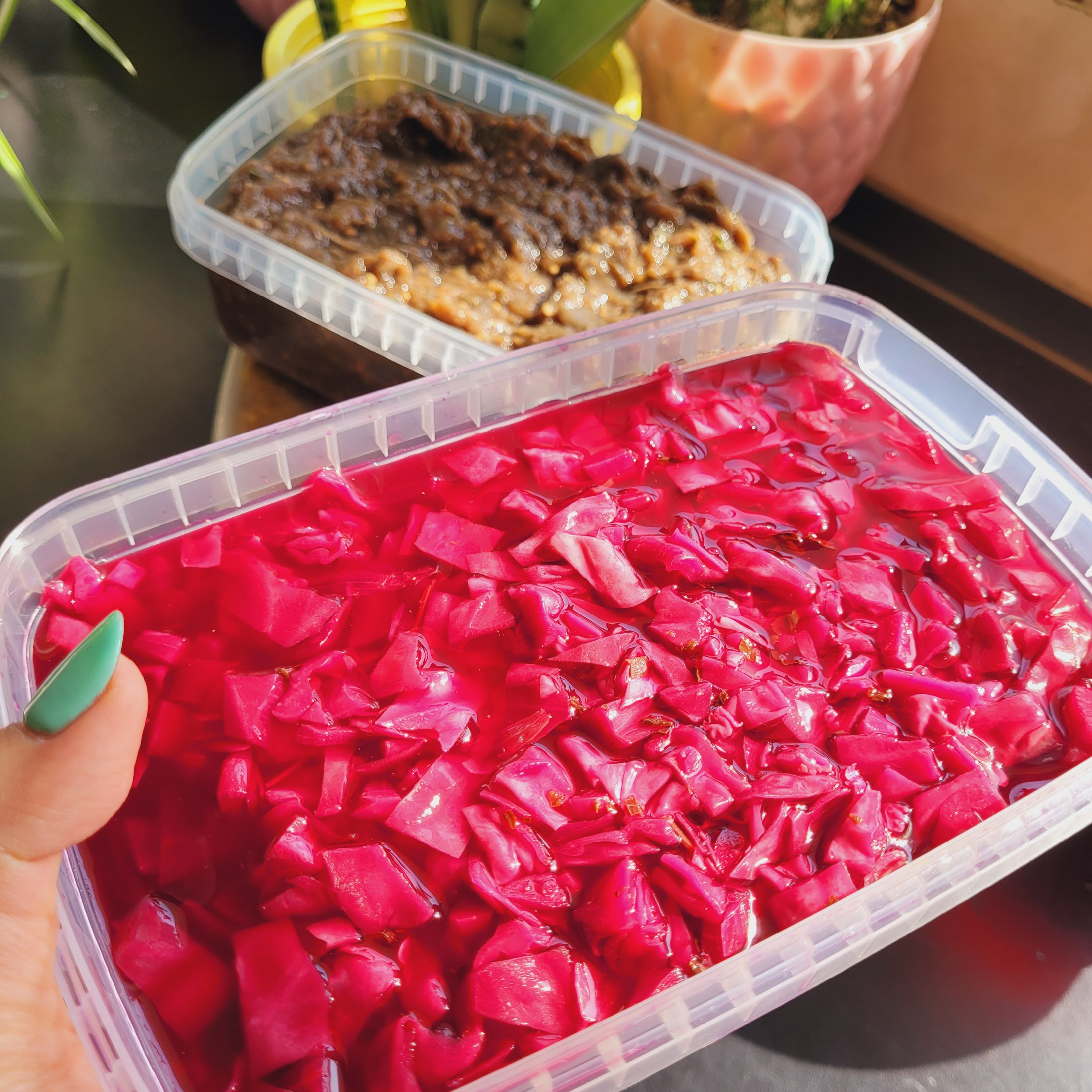 ترشی کلم بنفش