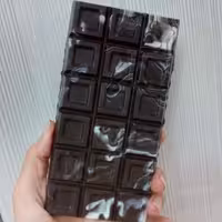 شکلات تبلتی (سرامیکی)- شکلات تلخ و سفید- با مغزیجات