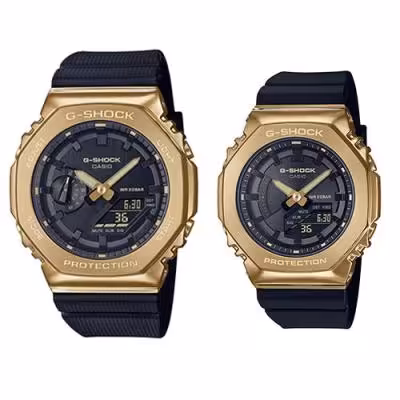 ست ساعت های مچی G-Shock 
مدل GM-2100G-1A9 و GM-S2100GB-1A