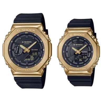ست ساعت های مچی G-Shock 
مدل GM-2100G-1A9 و GM-S2100GB-1A