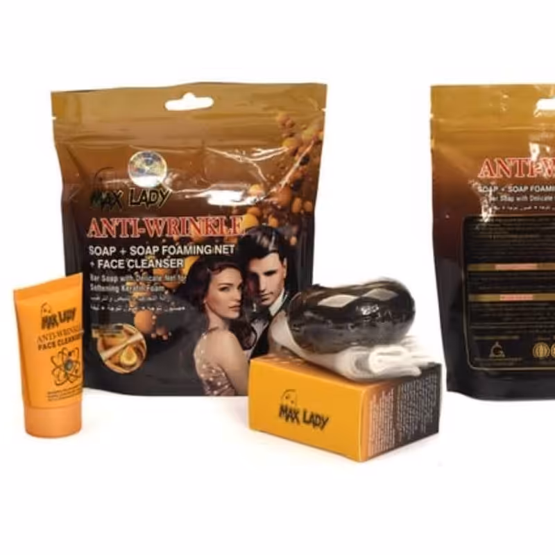 پک صابون ساندیسی شستشو صورت تریال مکس لیدی