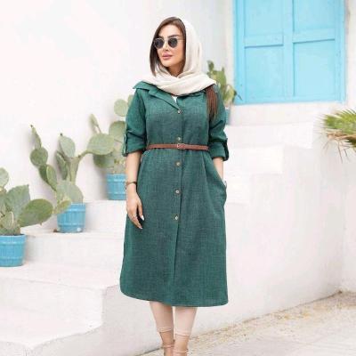 مانتو دانشجویی شانتون مدل جلودکمه