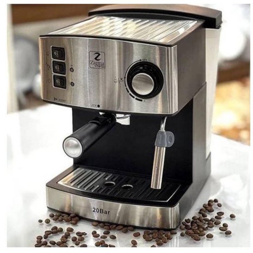 اسپرسوساز زیگما (موتور جدید) 20 بار مدل KJ60B 