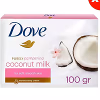 صابون داو عصاره شیر نارگیل 100 گرم مدل Coconut Milk

