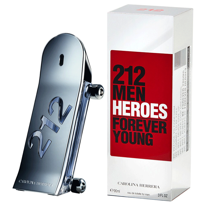 عطر ادکلن کارولینا هررا 212 مردانه هیروز Carolina Herrera 212 Men Heroes