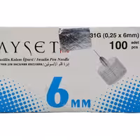 سرسوزن انسولین آی ست (Ayset) سایز 6 

