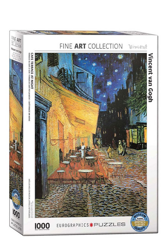 پازل van gogh cafe terrace at night 6000 2143 1000pcs