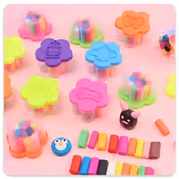 خمیر بازی کودکان ( بسته 6 عددی )