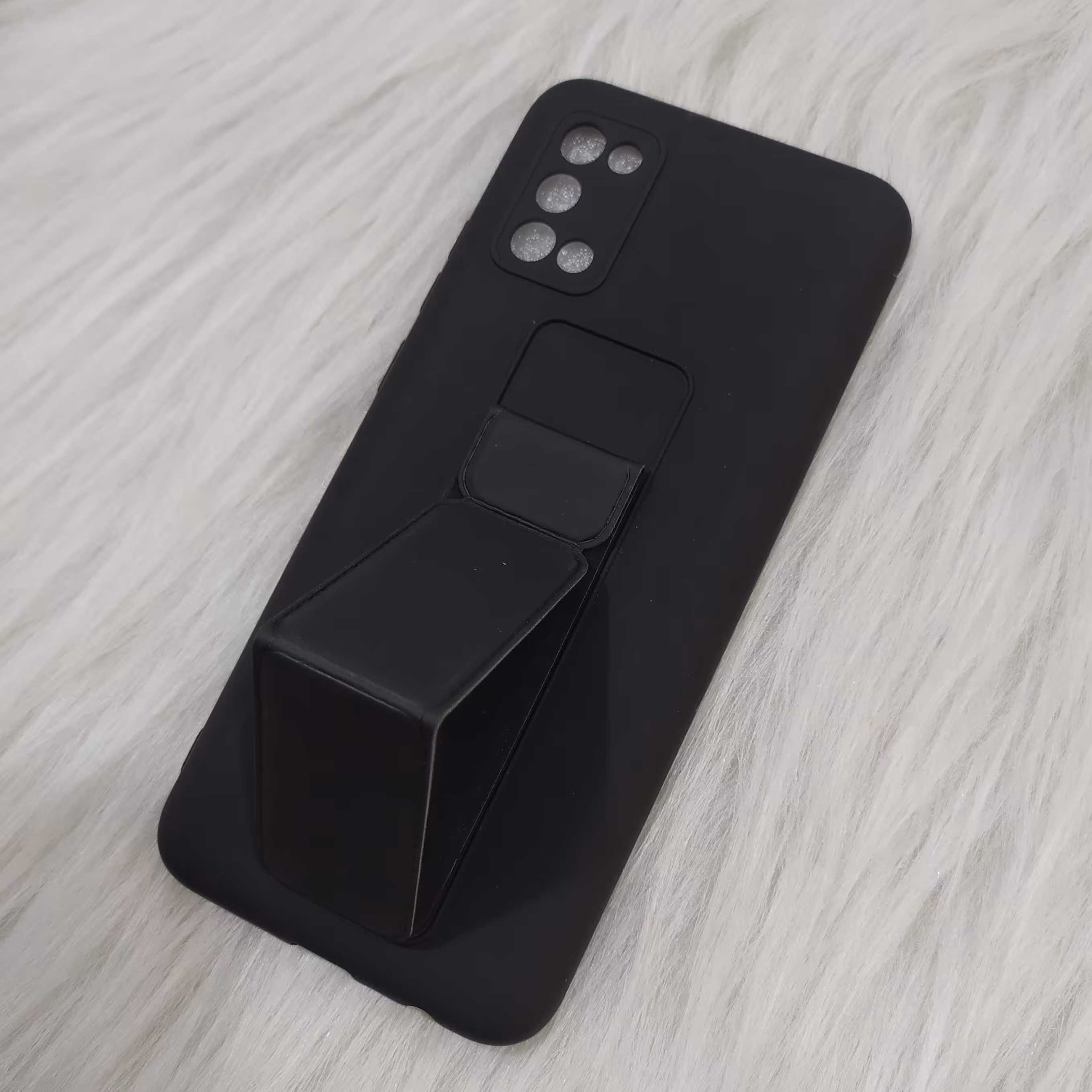 گارد سامسونگ A02s  چرم هولدر دار داخل موکت 