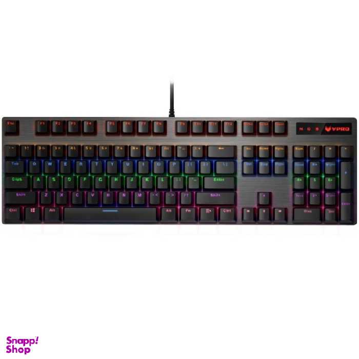 کیبورد بی سیم گیمینگ رپو (Rapoo) مدل V500 Pro