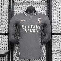 لباس سوم رئال مادرید 2025-2024 آستین بلند | بازیکن