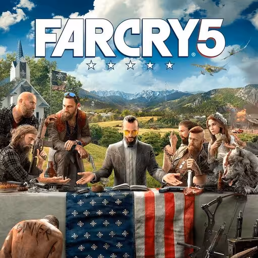 بازی کامپیوتری  Farcry5 با کیفیت عالی