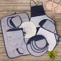 سرویس آشپزخانه 15 پارچه گورخری