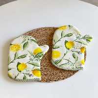 دستکش فر- طرح لیمو