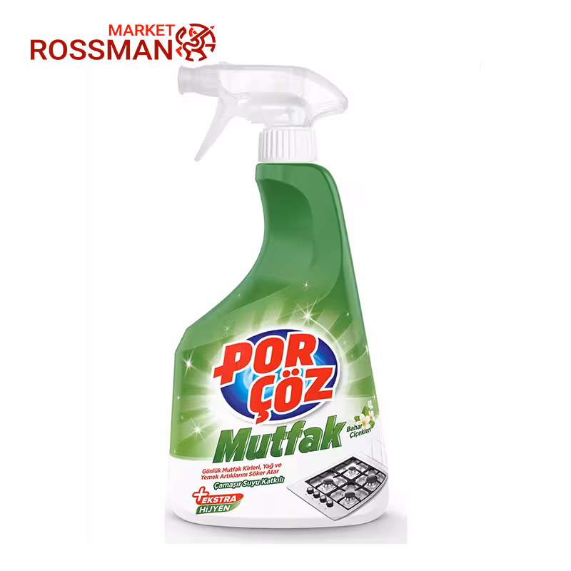 اسپری گاز پاک‌کن پورچوز Porcoz مدل Mutfak حجم 750 میلی لیتر