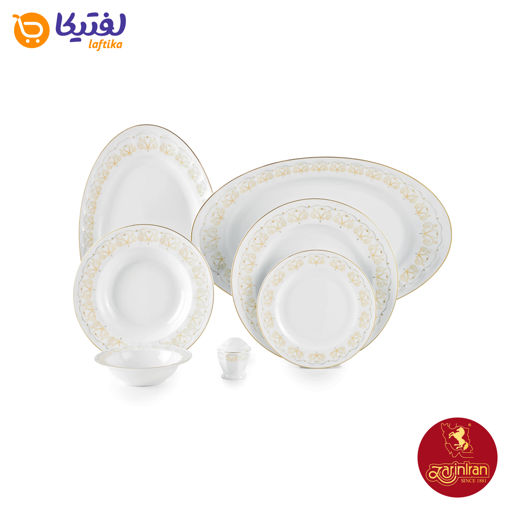سرویس هیلدا 6 نفره چینی زرین نئوکلاسیک 29 پارچه