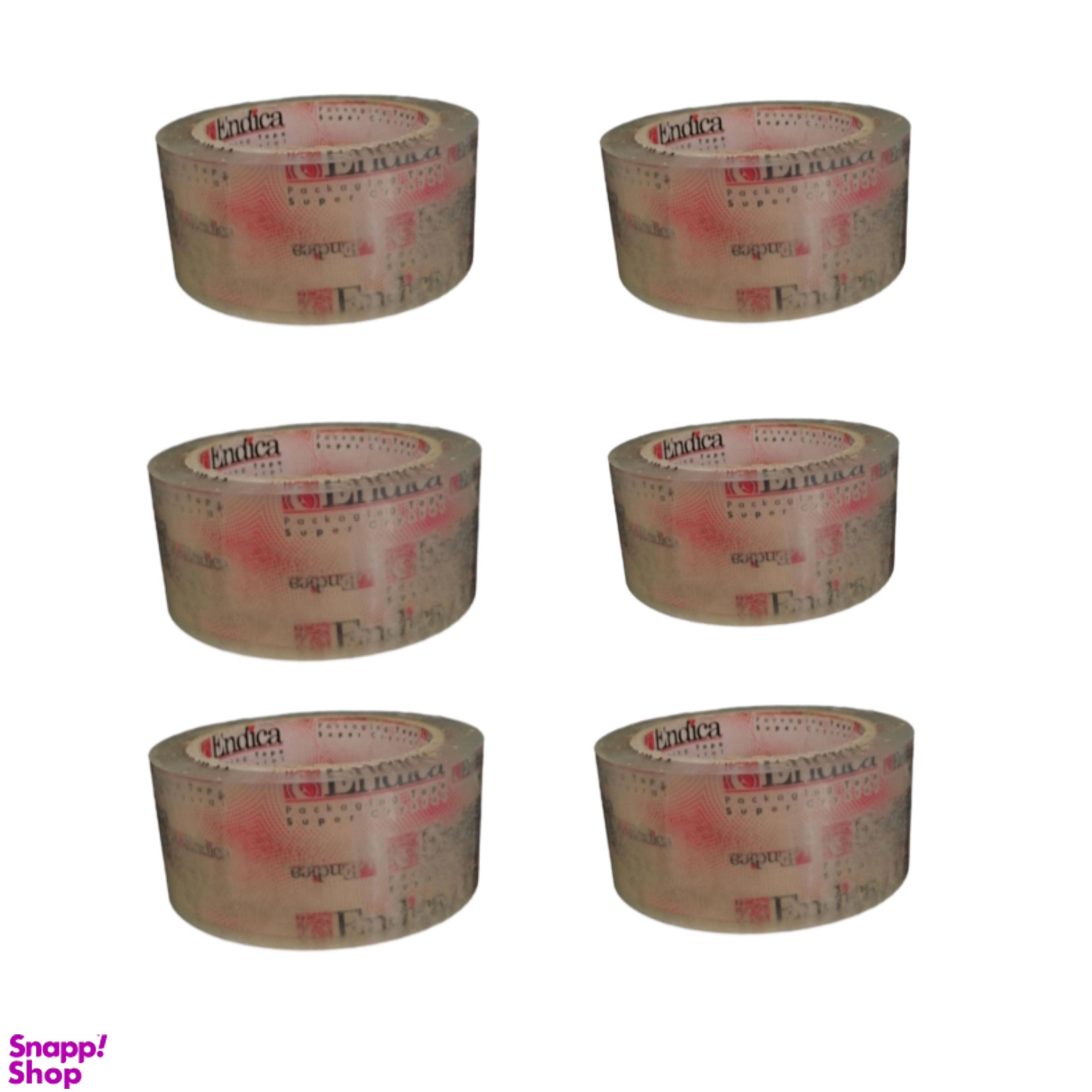 چسب پهن اندیکا مدل R100 بسته 6 عددی