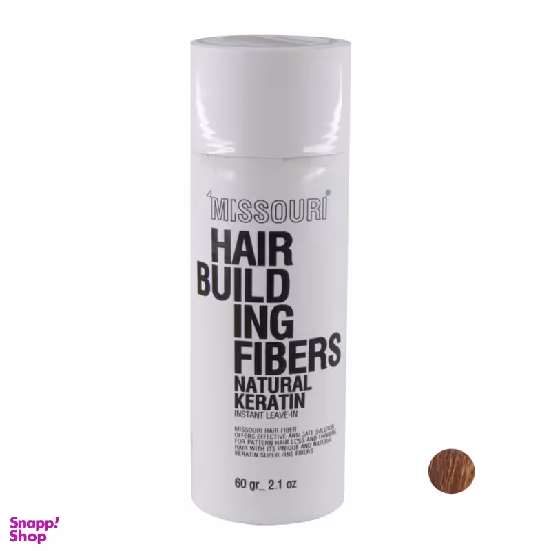 پودر پرپشت کننده میسوری (Misssuri) مدل پرفکت قهوه ای کد N2 وزن 60 گرم