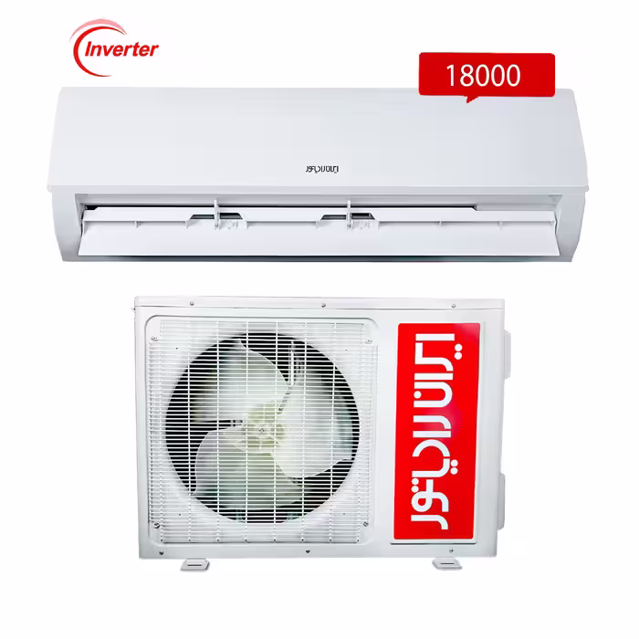 کولر گازی اینورتر ایران رادیاتور 18000 مدل IAC-18CH/XA-I/A