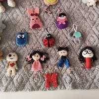 آویز کیف بسته 5 تایی هستند