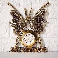 جاکلیدی وساعت برنزی پروانه  کارزیبا وپرفروش