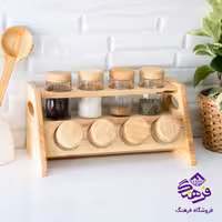 جاادویه فلورا کج چوبی 8عددی AK 3008