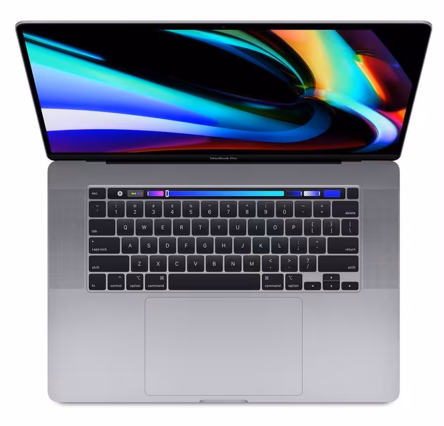 مک بوک پرو 16 اینچی اپل مدل MacBook Pro 16 inch CTO تاچ بار و صفحه نمایش رتینا