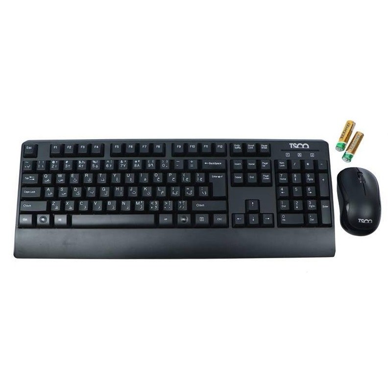 کیبورد و موس بی سیم تسکو مدل TKM 7022W-کیبورد و ماوس وایرلس TSCO TKM 7022W