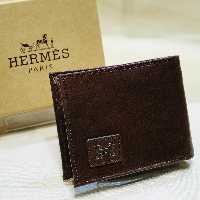 کیف پول جیبی مردانه HERMES (چرم طبیعی)