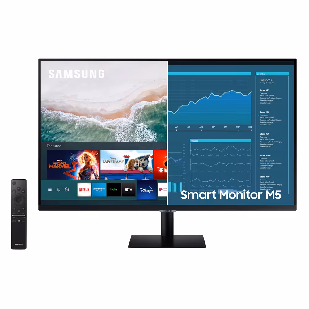 مانیتور هوشمند 32 اینچ سامسونگ مدل Samsung Smart Monitor S32AM500NM