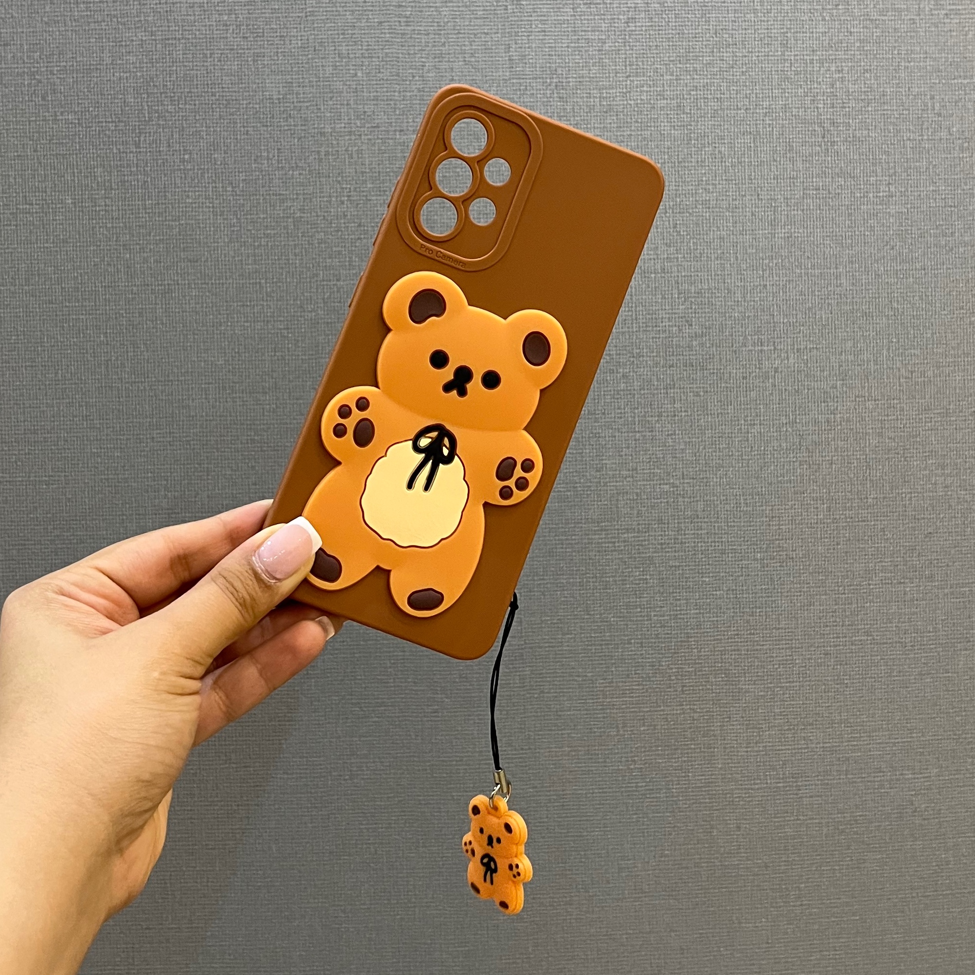 قاب سامسونگ خرس برانچ A32(4G) همراه با آویز