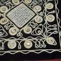 دو جفت کاور کوسن آئینه کاری یک جفت چهار گوش و یک جفت گرد