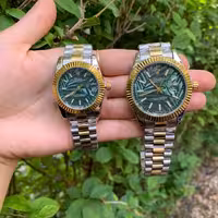 ست ساعت مچی رولکس rolexدیت جاست قفل اصلی کیفیت عالی(ارسال رایگان)