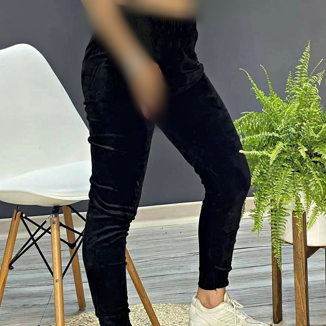 شلوار مخمل دمپا دوبل زنانه