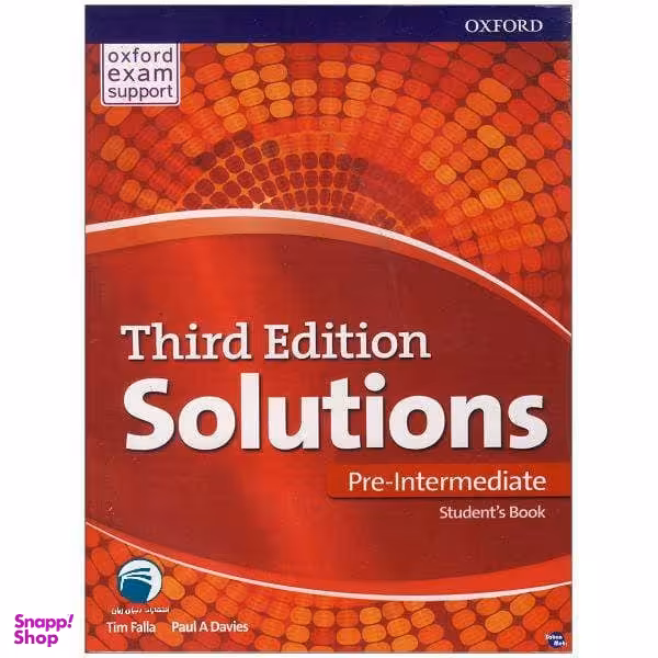 کتاب Solutions Per-Intermediate اثر Tim Falla Paul A.Davies انتشارات دنیای زبان