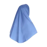 مقنعه آبی مناسب ست روپوش پزشکی برند خضرا